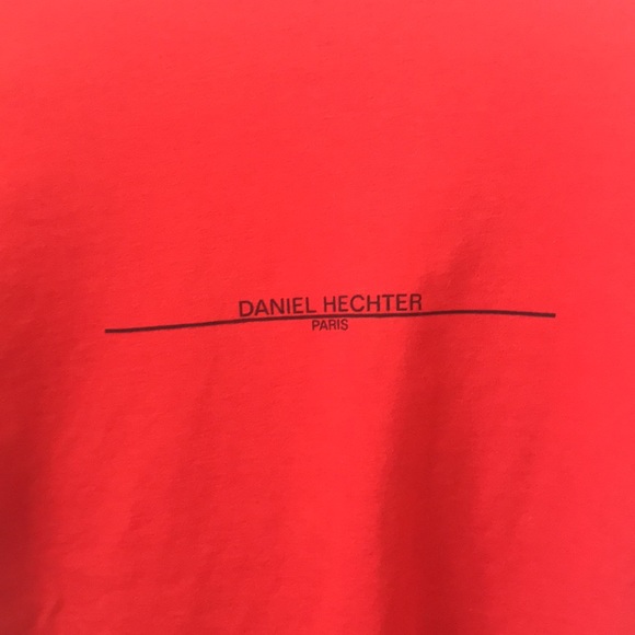 Vintage Daniel Hechter Red Tee shirt - Picture 2 of 7